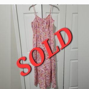 H&M Long Floral Dress